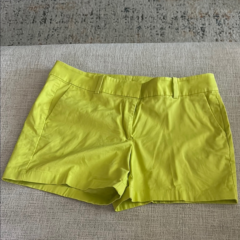 Ann Taylor Women's Yellow Shorts